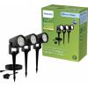 Philips LED 929004659301 Reuel venkovní stojací LED lampa LED 4.5 W černá