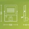 Philips LED Lois 929004642401 venkovní LED reflektor s PIR detektorem 30 W Barvy světla (LED svítidlo): teplá bílá