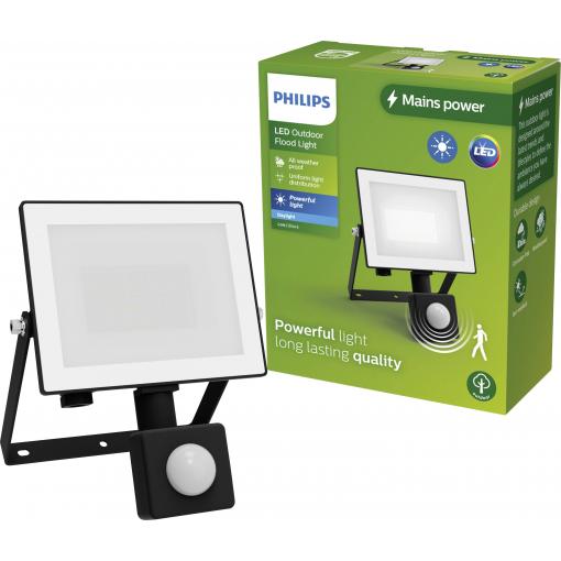 Philips LED Lois 929004642301 venkovní LED reflektor s PIR detektorem 20 W Barvy světla (LED svítidlo): studená bílá