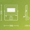 Philips LED Lois 929004643501 venkovní LED reflektor s PIR detektorem 24 W Barvy světla (LED svítidlo): studená bílá