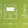 Philips LED Lois 929004643401 venkovní LED reflektor s PIR detektorem 24 W Barvy světla (LED svítidlo): teplá bílá