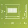 Philips LED Lois 929004643001 venkovní LED reflektor 24 W Barvy světla (LED svítidlo): teplá bílá