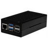 Joy-it ALU CASE for Pi5+M2 HAT / AI Kit SBC skříň Vhodné pro (vývojové sady): Raspberry Pi® 5 B včetně aktivního chladiče černá