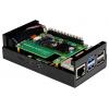 Joy-it ALU CASE for Pi5+M2 HAT / AI Kit SBC skříň Vhodné pro (vývojové sady): Raspberry Pi® 5 B včetně aktivního chladiče černá