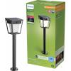 Philips LED 929004632001 Nissa venkovní solární stojanové světlo LED pevně vestavěné LED 1.8 W černá