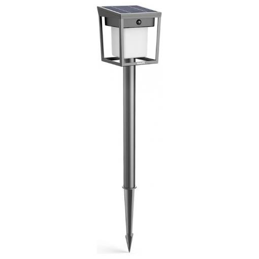 Philips LED 929004631801 Blaise venkovní solární stojanové světlo LED pevně vestavěné LED 1.5 W antracitová