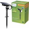 Philips LED 929004632501 Ashlyn venkovní solární stojanové světlo LED pevně vestavěné LED 1.4 W černá