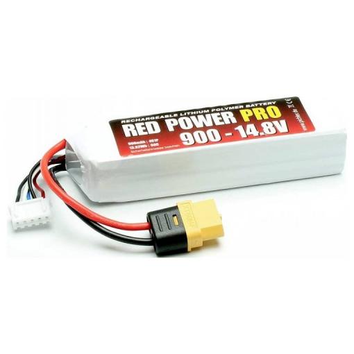 Red Power 19122 akupack Li-Pol (modelářství), 14.8 V, 900 mAh, články 4, 60 C, Softcase, XT60