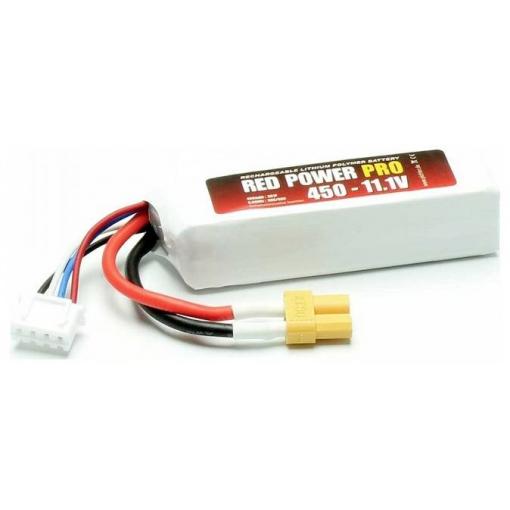 Red Power 19124 akupack Li-Pol (modelářství), 11.1 V, 400 mAh, články 3, 60 C, Softcase, XT30