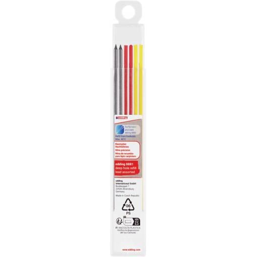 Edding Baumarker Sortiert 6er-Pack 4-8881-6999 náhradní hrot žlutá, modrá, červená 1 sada