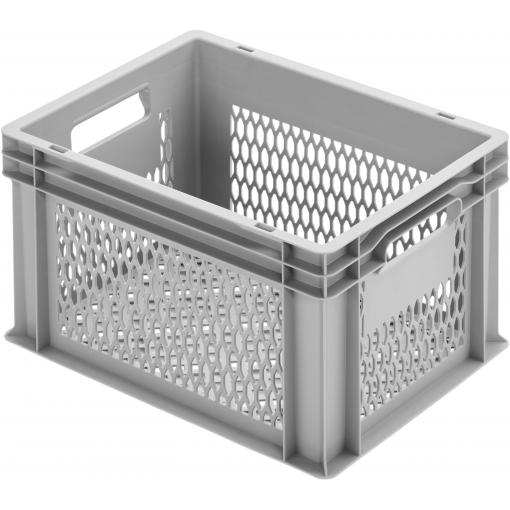Alutec 75045 plastový box , s mříží, (š x v x h) 400 x 235 x 300 mm, šedá, 1 ks