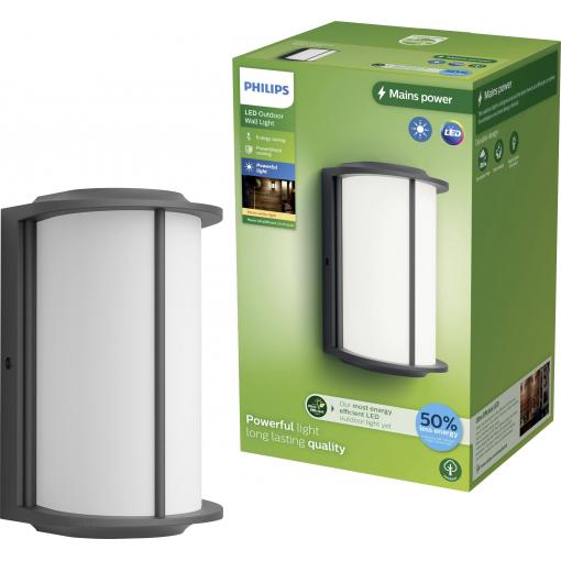 Philips LED Reese 929004140801 venkovní nástěnné LED osvětlení LED 4.3 W antracitová