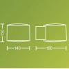 Philips LED Otis 929004141001 venkovní nástěnné LED osvětlení LED 4.3 W nerezová ocel