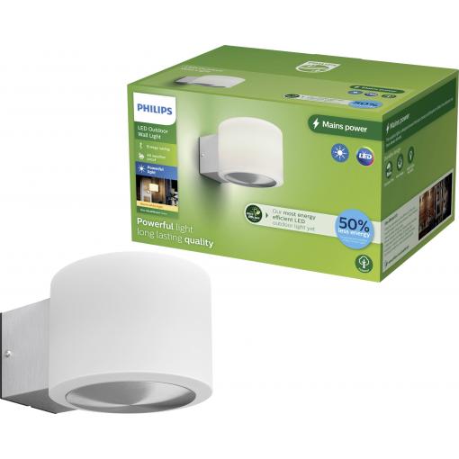 Philips LED Otis 929004141001 venkovní nástěnné LED osvětlení LED 4.3 W nerezová ocel