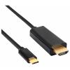 Akyga kabel 1.8 m černá AK-AV-18 Kabel USB-C