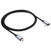 Akyga USB kabel USB 2.0 USB-C ® zástrčka, USB-C ® zástrčka 1.00 m černá stínění pletivem AK-USB-54