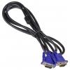 Akyga VGA kabel 1.8 m černá AK-AV-01 s feritovým jádrem VGA kabel