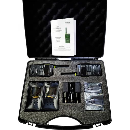 Stabo freetalk com III Funkkoffer 20263 PMR radiostanice sada 2 ks