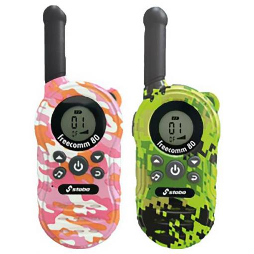 Stabo freecomm 80 20080 PMR radiostanice sada 2 ks