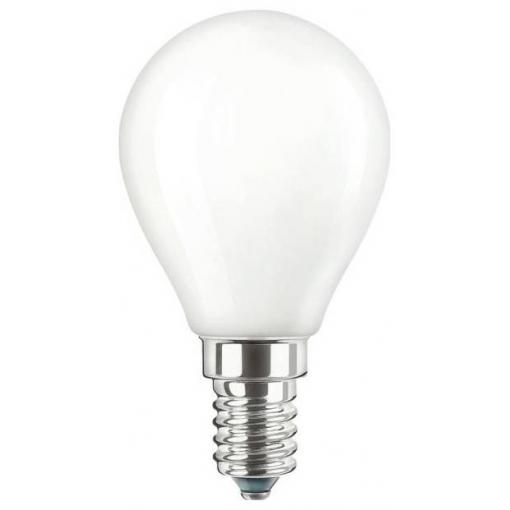 Philips 34720500 žárovka Energetická třída (EEK2021) F (A - G) E14 klasická žárovka 4.3 W teplá bílá (Ø x d) 45 mm x 80 mm 1 ks