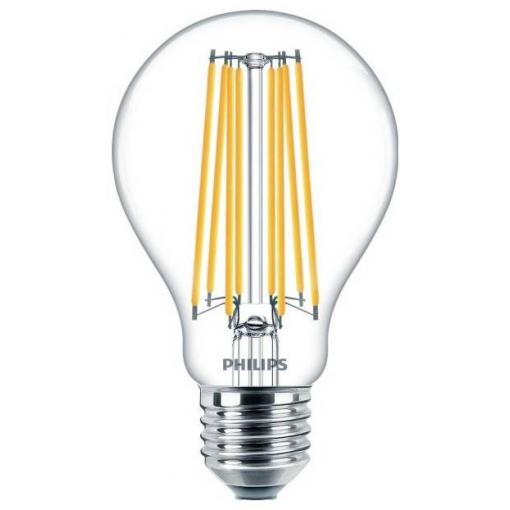 Philips 34744100 žárovka Energetická třída (EEK2021) D (A - G) E27 klasická žárovka 17 W teplá bílá (Ø x d) 70 mm x 121 mm 1 ks