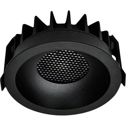 V-TAC 23675 VT-17024 LED vestavné svítidlo, třída F (A - G), LED, LED, 24 W, černá
