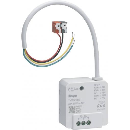Hager KNX TYBS692F spínač pohonu