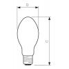 Philips metalhalogenidová výbojka 18186230 150 mm E27 70 W Energetická třída (EEK2021): G (A - G) Elipsa 1 ks