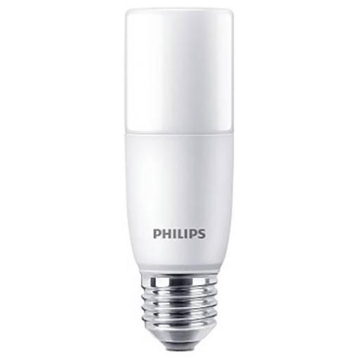 Philips 81451200 žárovka Energetická třída (EEK2021) F (A - G) E27 speciální tvar 9.5 W teplá bílá (Ø x d) 37.2 mm x 114.3 mm 1 ks