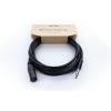Cordial EM 1 MV XLR propojovací kabel [1x XLR zástrčka 3pólová - 1x jack zástrčka 6,3 mm (stereo)] 1 m černá