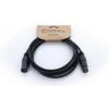 Cordial EM 1 FM XLR propojovací kabel [1x XLR zásuvka 3pólová - 1x XLR zástrčka 3pólová] černá
