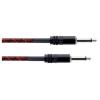 Cordial 14774 jack audio kabel [1x jack zástrčka 6,3 mm (mono) - 1x jack zástrčka 6,3 mm (mono)] 7.50 m černá, červená Textilní plášť