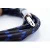 Cordial 14768 jack audio kabel [1x jack zástrčka 6,3 mm (mono) - 1x jack zástrčka 6,3 mm (mono)] 1.50 m černá, modrá Textilní plášť