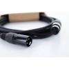 Cordial ED 1 FM XLR propojovací kabel [1x XLR zásuvka 3pólová - 1x XLR zástrčka 3pólová] 1 m černá