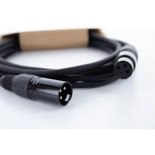 Cordial ED 1 FM XLR propojovací kabel [1x XLR zásuvka 3pólová - 1x XLR zástrčka 3pólová] 1 m černá