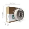 Maertz PMMA-1012-001 PMMA-1012-001 vlákno pro 3D tiskárny PLA mat Matná 1.75 mm 1000 g šedá 1 ks