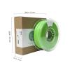 Maertz PMMA-1011-005 PMMA-1011-005 vlákno pro 3D tiskárny PETG plast chemicky odolné 1.75 mm 1000 g zelená 1 ks