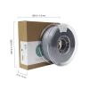 Maertz PMMA-1011-009 PMMA-1011-009 vlákno pro 3D tiskárny PETG plast chemicky odolné 1.75 mm 1000 g šedá 1 ks