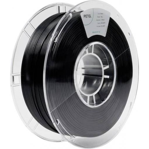 Maertz PMMA-1011-001 PMMA-1011-001 vlákno pro 3D tiskárny PETG plast chemicky odolné 1.75 mm 1000 g černá 1 ks