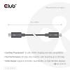 club3D Thunderbolt™ kabel Thunderbolt ™ (USB-C ®) zástrčka 1.00 m černá CAC-2501