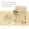 club3D Kabel USB-C USB 4.0 USB-C ® zástrčka 1.20 m bílá CAC-1572