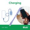 club3D Kabel USB-C USB-C ® zástrčka 2.00 m fialová CAC-3004