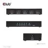 club3D CSV-1385 HDMI adaptér [1x HDMI zásuvka - 4x HDMI zásuvka] černá