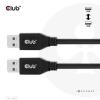 club3D USB kabel USB-A zástrčka 0.50 m černá CAC-1409