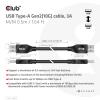 club3D USB kabel USB-A zástrčka 0.50 m černá CAC-1409