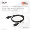 club3D DisplayPort kabel Konektor DisplayPort 1.6 m černá CAC-1092 Kabel DisplayPort