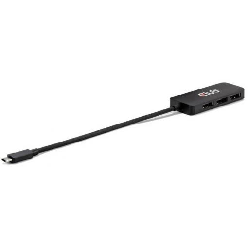 club3D USB-C® adaptér [1x USB-C® - 3x zásuvka DisplayPort] CSV-1553 0.17 m