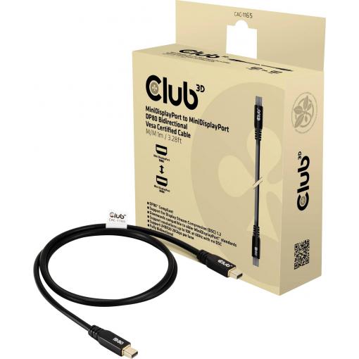 club3D DisplayPort kabel konektor rj45 1 m černá CAC-1165 Kabel DisplayPort