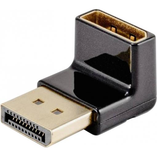 club3D CAC-1008 DisplayPort adaptér [1x zástrčka DisplayPort - 1x zásuvka DisplayPort] černá 0 mm