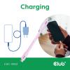 club3D Kabel USB-C USB 4.0 USB-C ® zástrčka 2.00 m růžová CAC-3002